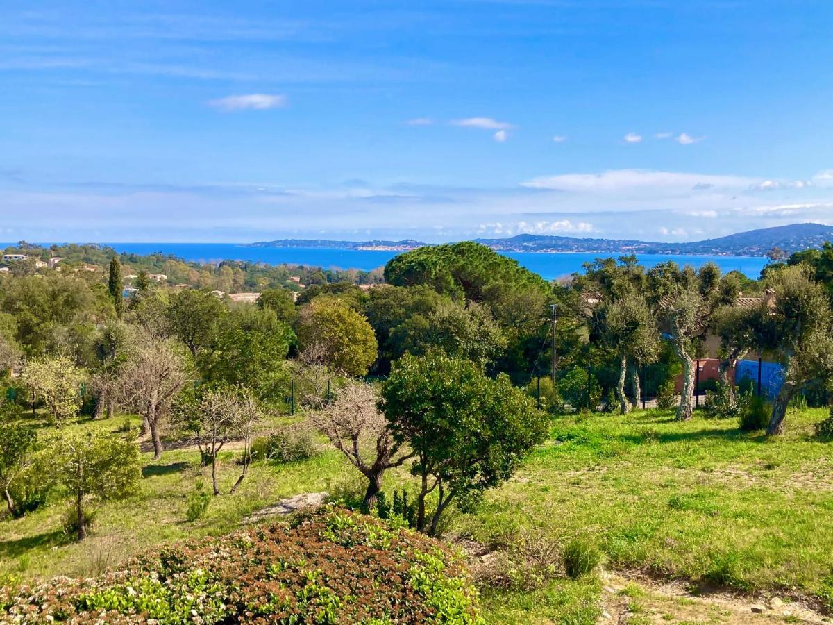 Les Restanques Vue Mer Pressoir 3131 Grimaud Exterior photo